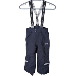 Polarn O. Pyret SNOWY LOW Waterproof Padded Snowpants Unisex Navy Size 3-4 years